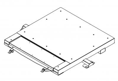 933-0095A - Sub-Frame Cover Plate Civilian (2013 Ford Explorer)