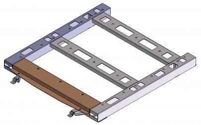 933-0099A - Ford Interceptor Utility Full Size Subframe