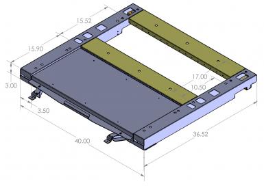 933-0125A - Ford 2013 Explorer subframe fit with Pro-grad Partition