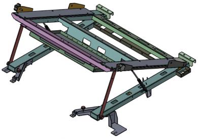 933-0133A - Subframe for 2020 Ford Utility Interceptor