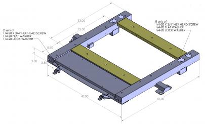 933-0094A - Ford 2013 Explorer Civilian Model Subframe